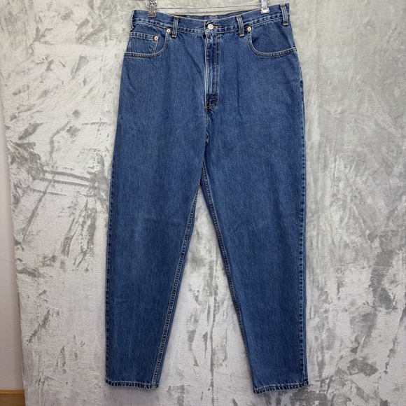 Vintage Levi's Men's 560 Loose Fit Tapered Leg 90s Y2K Canada Size W36 L34 - Picture 2 of 11